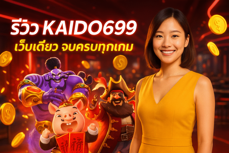 รีวิว KAIDO699 เว็บเดียว จบครบทุกเกม