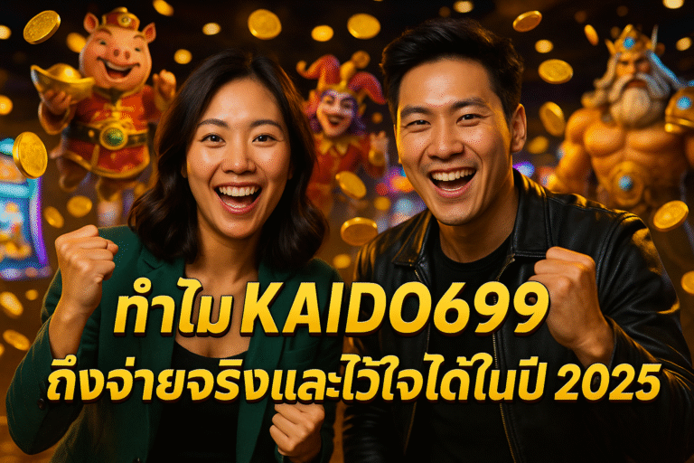 ทำไม KAIDO699 ถึงจ่ายจริงและไว้ใจได้ในปี 2025